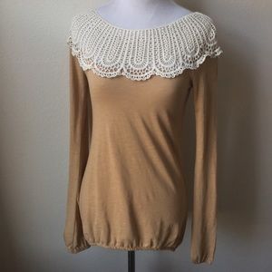 Lace Detail Top